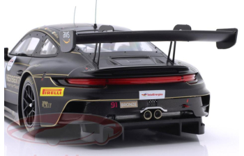 PORSCHE 911 GT3 R (992) #91 24h Spa Herberth Motorsport Bohn / Jefferies / Renauer / Renauer (2025), black