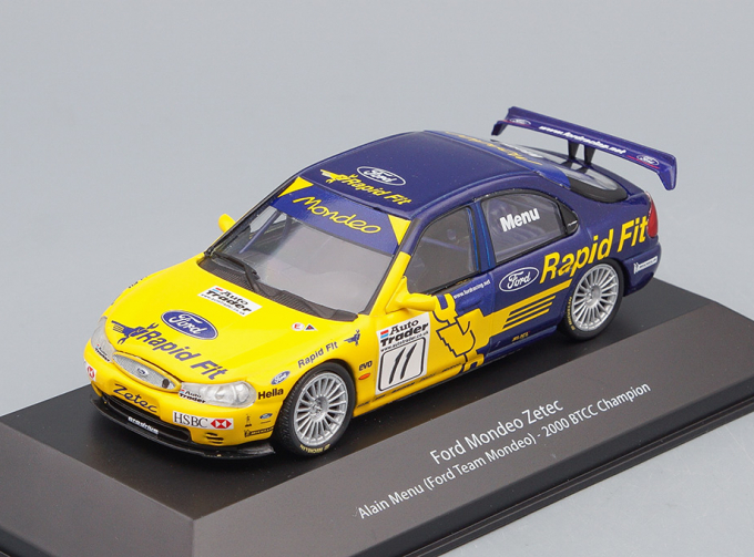 FORD Mondeo Zetec V6 Super Touring #11 Alain Menu "Ford Team" BTCC Champion 2000