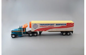 KENWORTH Transport Service, green / beige