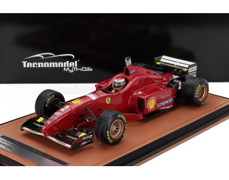 FERRARI F1 F310 №2 Spanish Gp (with Pilot Figure) With Rain Tires (1996) Eddie Irvine, Red