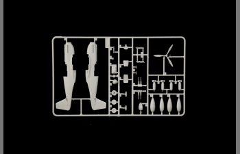 Сборная модель NORTH AMERICAN P-51a Mustang Airplane Military 1941