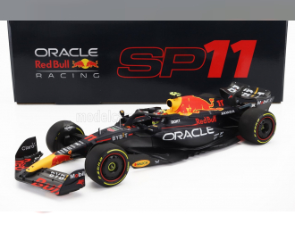 RED BULL F1 Rb19 Team Oracle Red Bull Racing №11 4th Abu Dhabi Gp (2023) Sergio Perez, Matt Blue