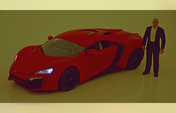 LYKAN Hypersport, rot