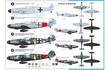 Сборная модель Messerschmitt Bf 109 G-6 ″JG 300″ Premium