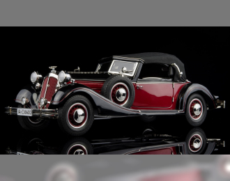 HORCH 853 (1937), two-tone finish red / black
