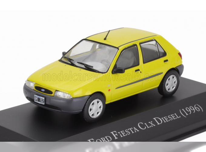 FORD Fiesta Clx Diesel (1996), Yellow