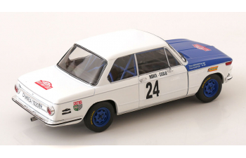 BMW 2002 Ti №24 (night Version) Rally Montecarlo (1969) Timo Makinen - Paul Easter, White Blue