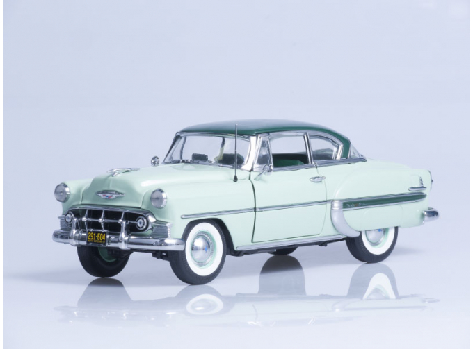 CHEVROLET Bel Air Hard Coupe (1954), woodland green/surf green