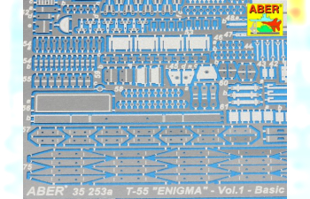 Фототравление для Iraqi Medium Tank Т-55 ''ENIGMA'' - vol.1 - basic set