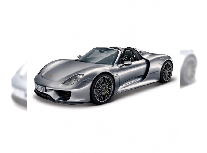 PORSCHE 918 Spyder, grey metallic