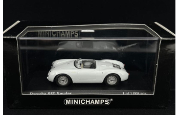 PORSCHE 550 Spyder (1955), white
