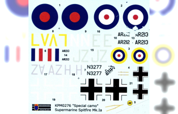 Сборная модель Supermarine Spitfire Mk.Ia "Special Markings"