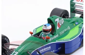 JORDAN 191 №32 Michael Schumacher Free Practice Belgium GP Formula 1 (1991), green