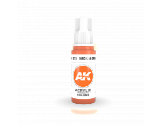 Краска акриловая 3rd Generation Medium Orange 17ml