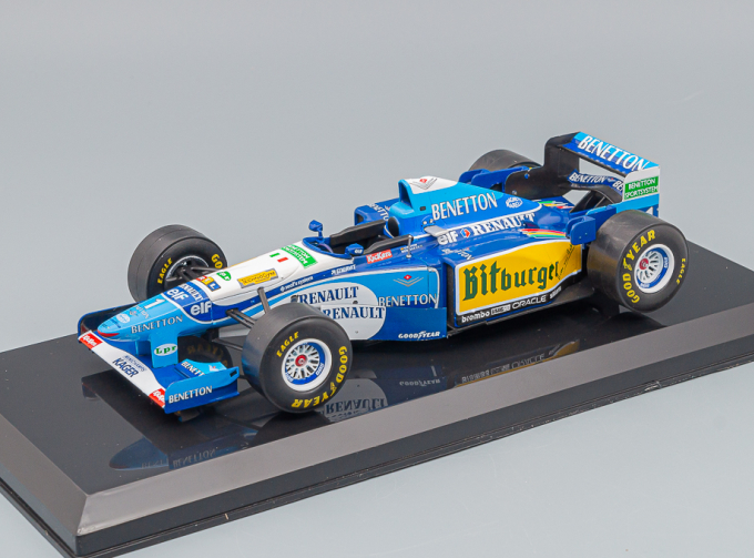 BENETTON B195 #1 "Mild Seven Benetton Renault Team" Michael Schumacher победитель Monaco GP Чемпион мира 1995