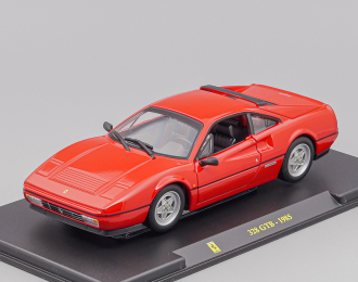 FERRARI 328 Gtb (1985) - Con Vetrina - With Showcase, red