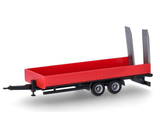 Прицеп тандем, красный