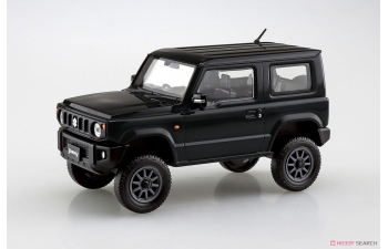 Сборная модель SUZUKI Jimny Custom Wheel(Bluish Black Pearl3), SNAP KIT (сборка без клея)