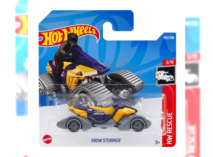 SNOW STORMER, yellow/violet