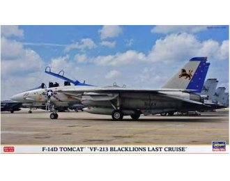 Сборная модель F-14D Tomcat `VF-213 Blacklions Last Cruise´