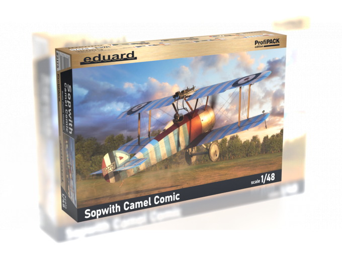 Сборная модель Истребитель Sopwith Camel Comic версия ProfiPACK