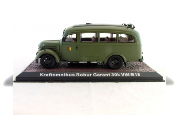 ROBUR Garant 30k VW-B18 Kraftomnibus, серия NVA-Fahrzeuge от Atlas Verlag, хаки