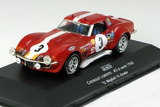 CHEVROLET Corvette No 3 24h Le Mans, Maglioli/Greder (1968)