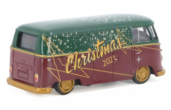 VOLKSWAGEN T1 Lowrider Christmas 2021 (1962), green/dark red