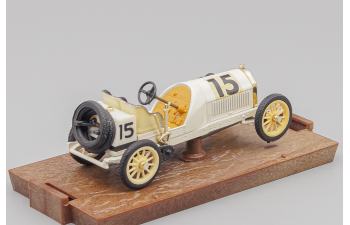 MERCEDES-BENZ Blitzen Record velocita 211.4 e 228.1 Km/h "Fulmine di Mannheim" #15 (1909), white