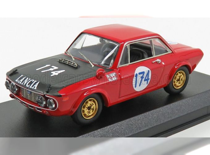 LANCIA Fulvia Hf N174 Winner Class Targa Florio (1970) S.Munari - U.Maglioli, Red Black