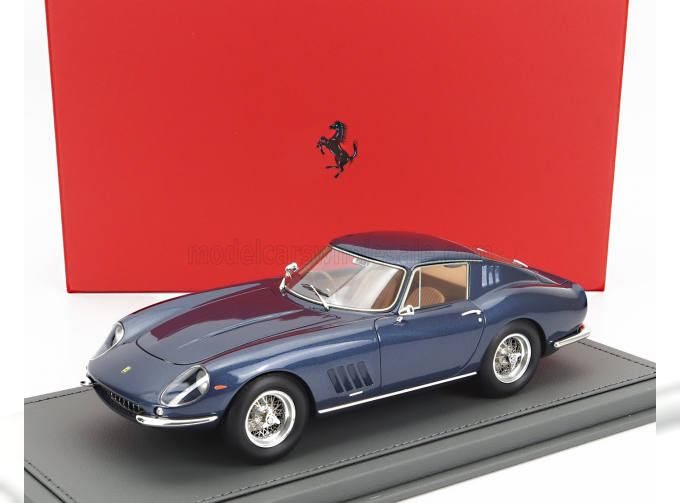 FERRARI 275 Gtb/4 Sn.09261 Coupe Rhd (1967) - Personal Car John Collins - Con Vetrina - With Showcase, Blu Sera - Blue Met