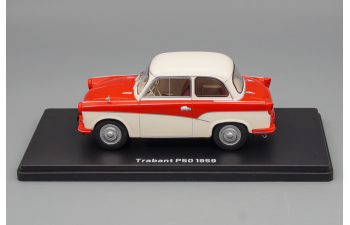 TRABANT P50 (1959), Samochody PRL 27, white / red