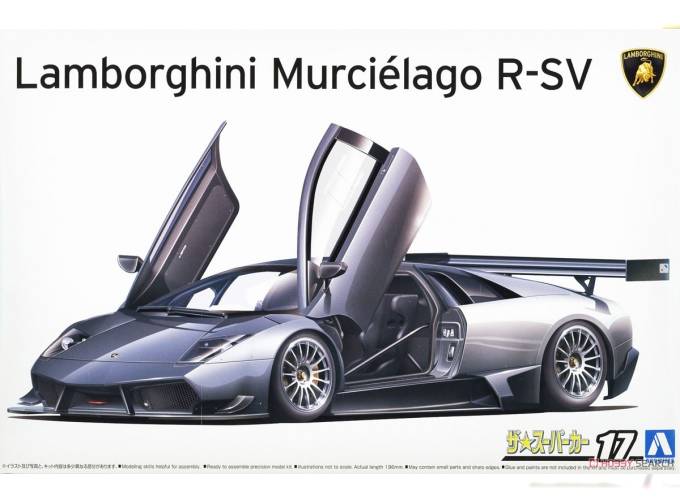 Сборная модель Lamborghini Murcielago R-SV