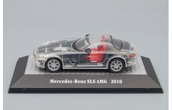 Mercedes-Benz SLS AMG 2010 С197 с прозрачным корпусом