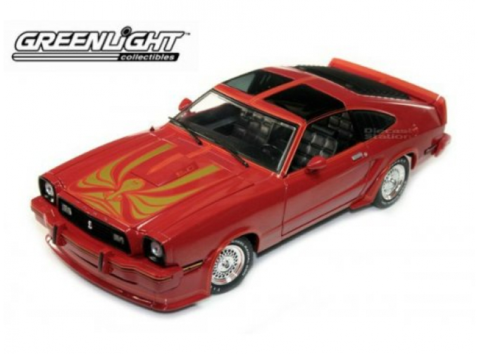 FORD Mustang II King Cobra 1978, Red Black with T-Tops