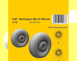 Wellington Mk.II Wheels / for Airfix kit
