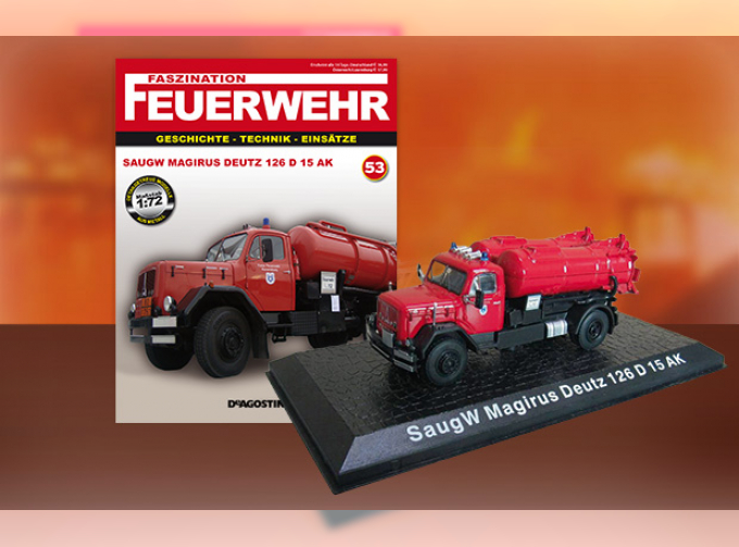 Faszination Feuerwehr 53, SaugW Magirus Deutz 126 D 15 AK