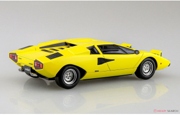 Сборная модель Lamborghini Countach LP400, Yellow