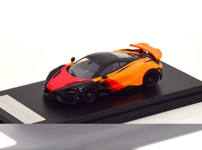 MCLAREN 765LT, black red orange