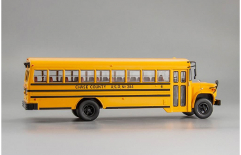 GMC 6000 School Bus (1990), yellow