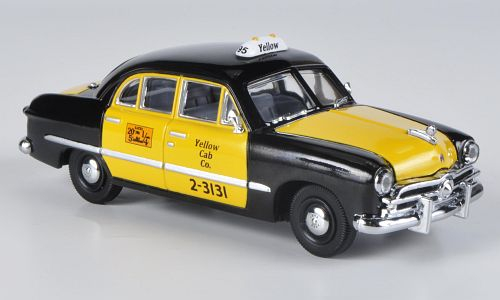 FORD Custom 4-Door Sedan Taxi 1949, Yellow Cab Co