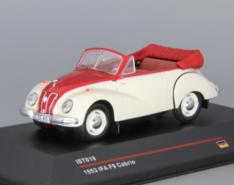 IFA F9 Cabrio (1953), white / red