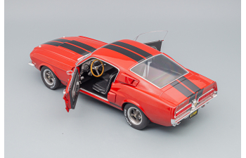 FORD Mustang Shelby Gt500 Coupe (1967), Red Black