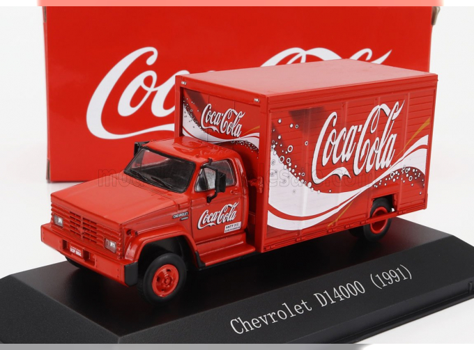 CHEVROLET D14000 Truck Cassonato Coca-cola 1991, Red