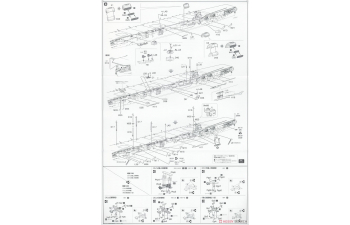 Сборная модель Sea Way Model (EX) Series IJN Aircraft Carrier Soryu 1938/1941