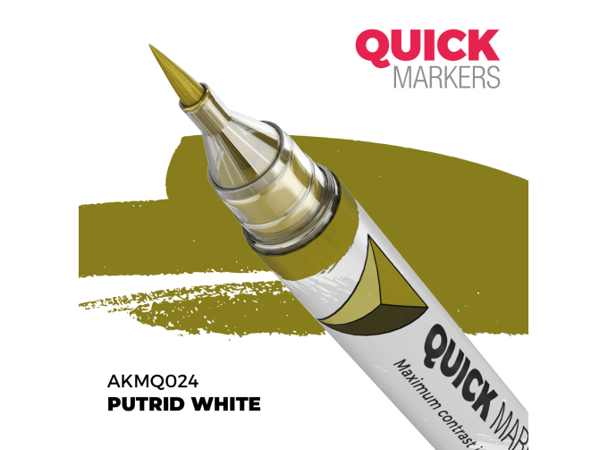 Маркер QUICK MARKER - Гнилостно-белый / Putrid White