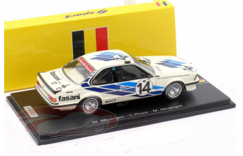 BMW 635 CSI №14 2nd 24h Spa 1986 Rossi, Micangeli (1986)