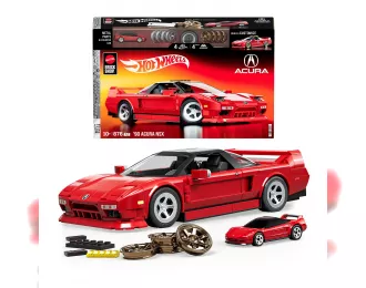 Конструктор ACURA Nsx Coupe - 876 Pcs + V-series (1990), Red