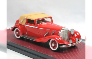 MERCEDES-BENZ 500K DHC by Corsica #123689 (закрытый) 1935 Red