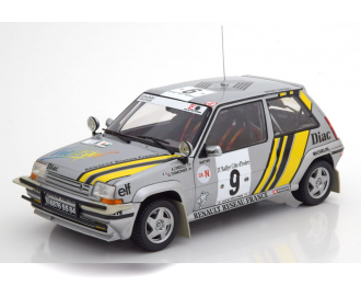 RENAULT Super Cinq GT Turbo No 9 Rally Cote d Ivoire, Oreille/Thimonier (1989), with Decals